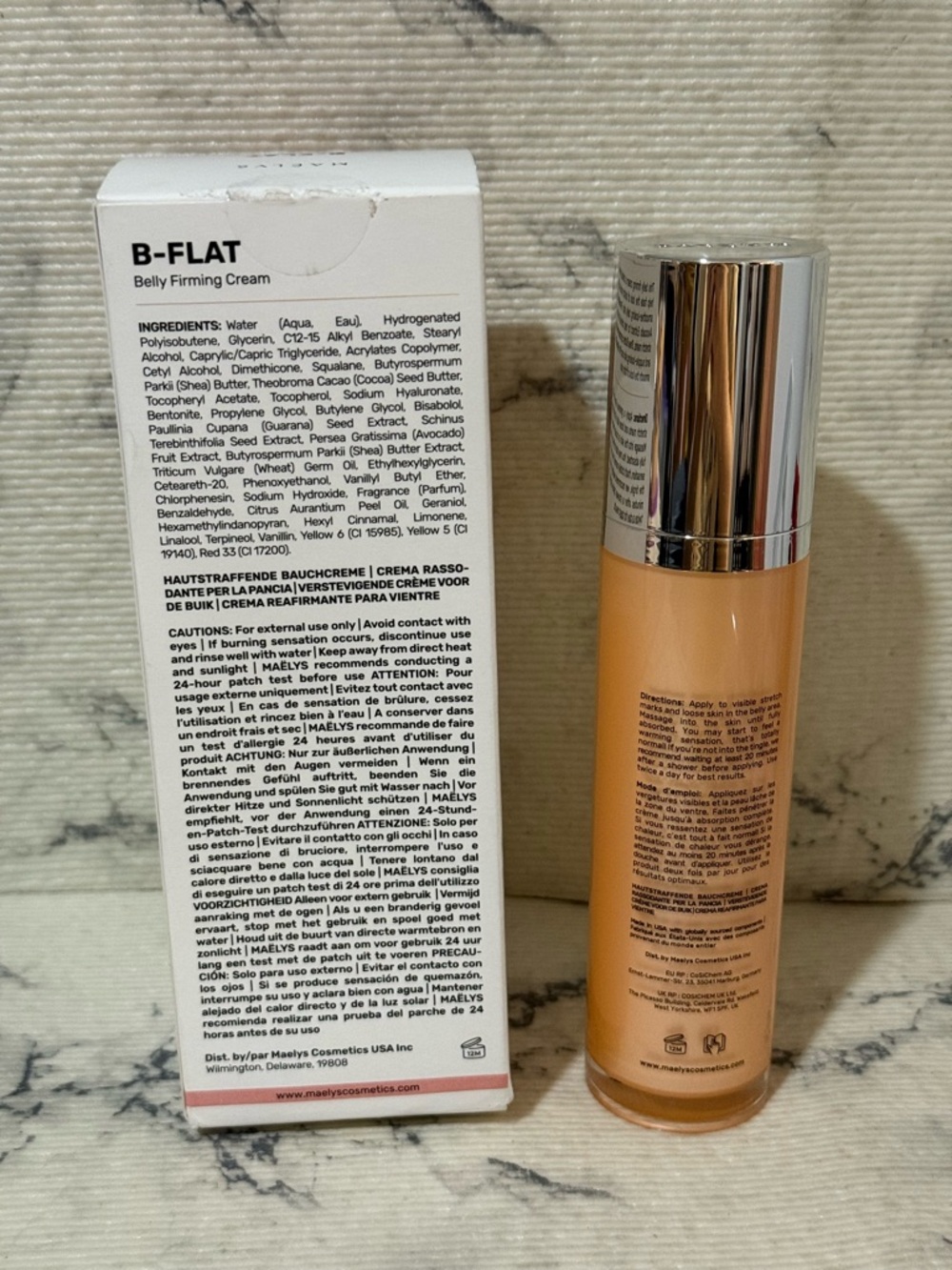 MAËLYS B-FLAT Firming Belly Cream Full Size - Picture 9 of 11